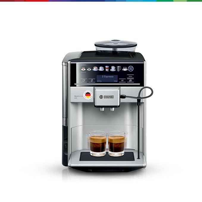 Bosch Series 6, Fully Automatic Espresso Machine, Verobarista 600, Silver