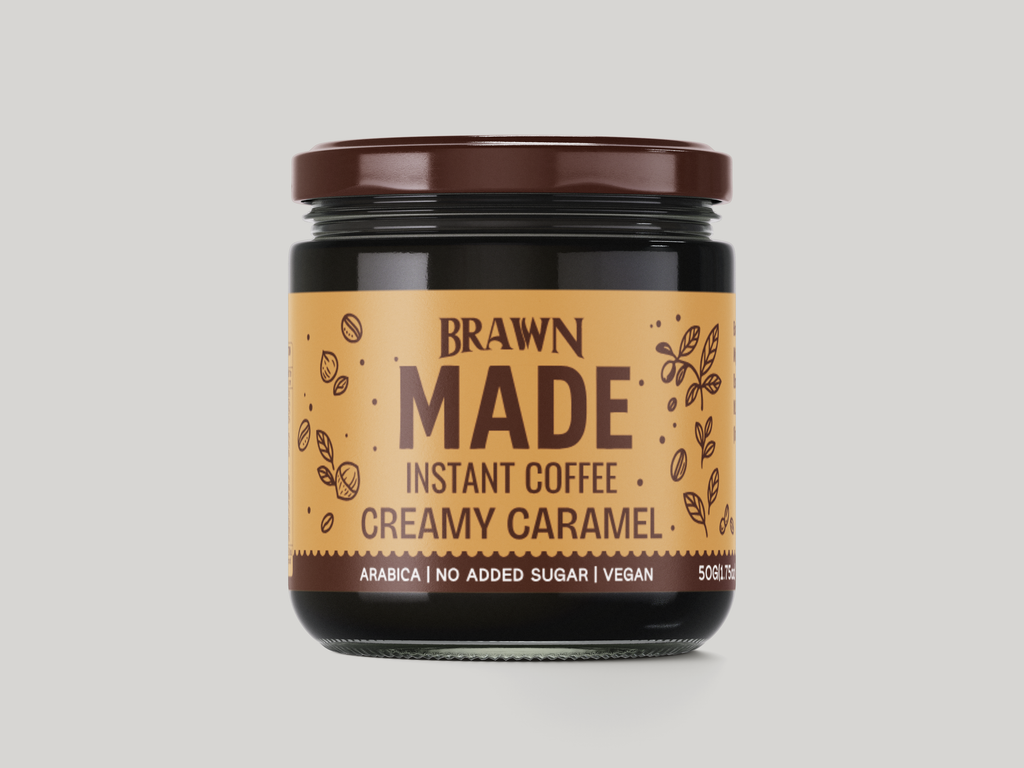 Creamy Caramel Freeze-Dried Instant Coffee | Brawn