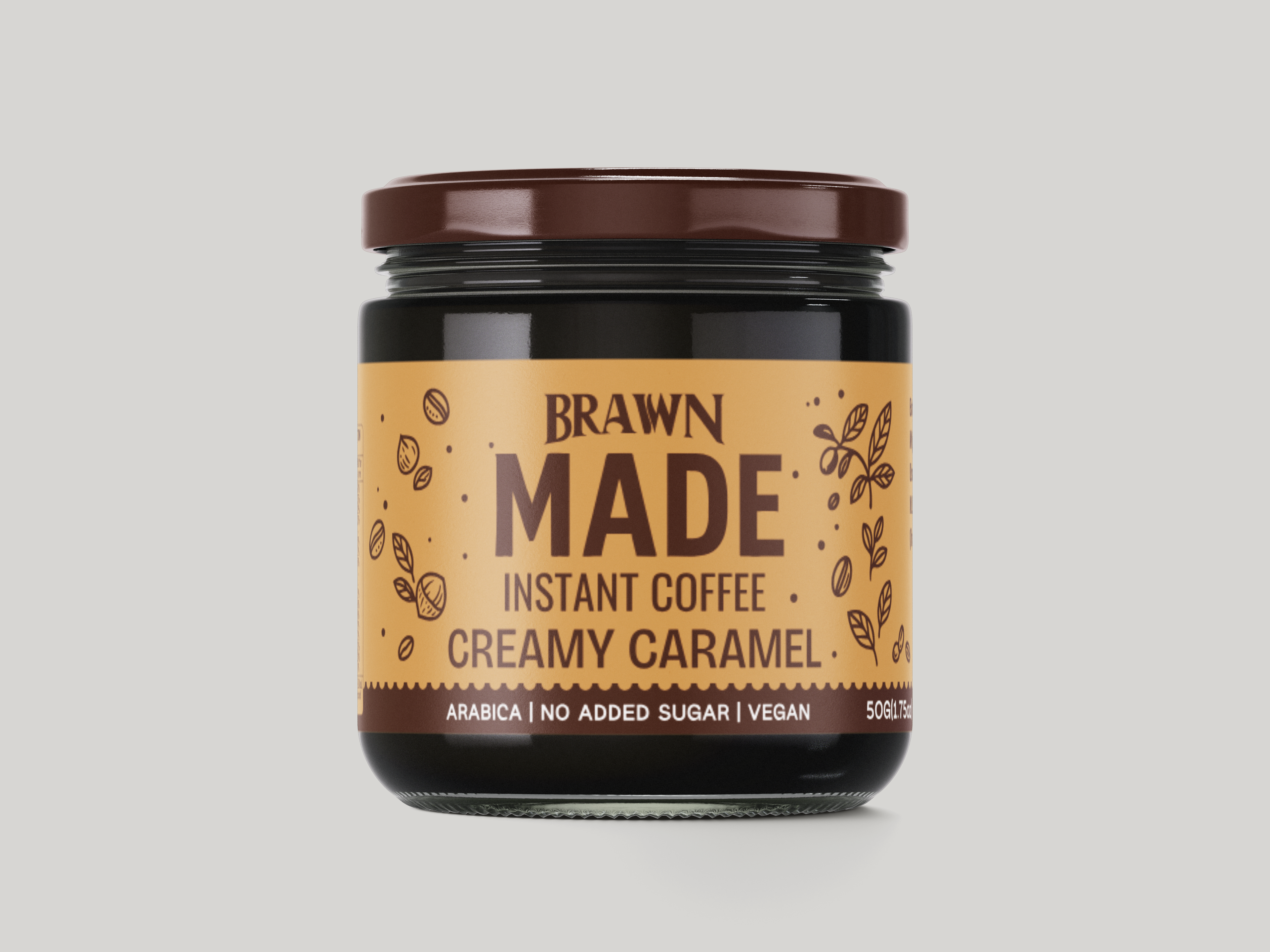 Creamy Caramel Freeze-Dried Instant Coffee | Brawn