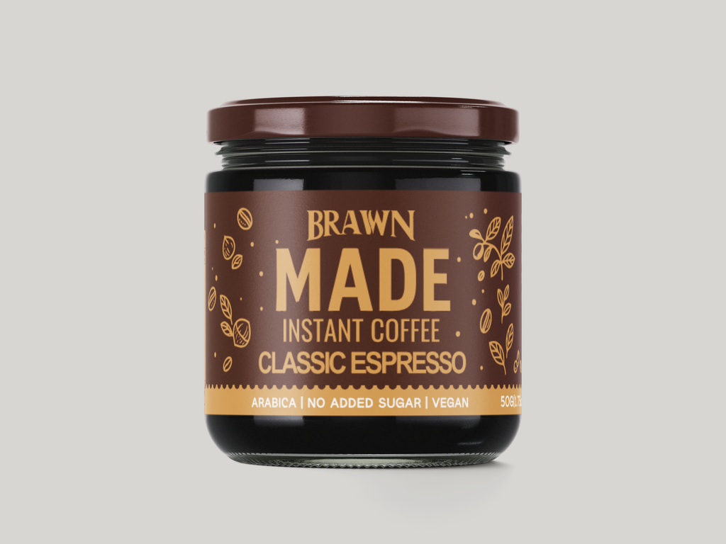 Classic Espresso Freeze-Dried Instant Coffee | Brawn