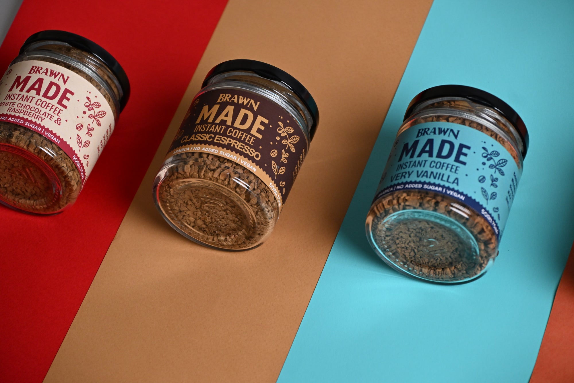 White Chocolate And Raspberry Freeze-Dried Instant Coffee | Brawn