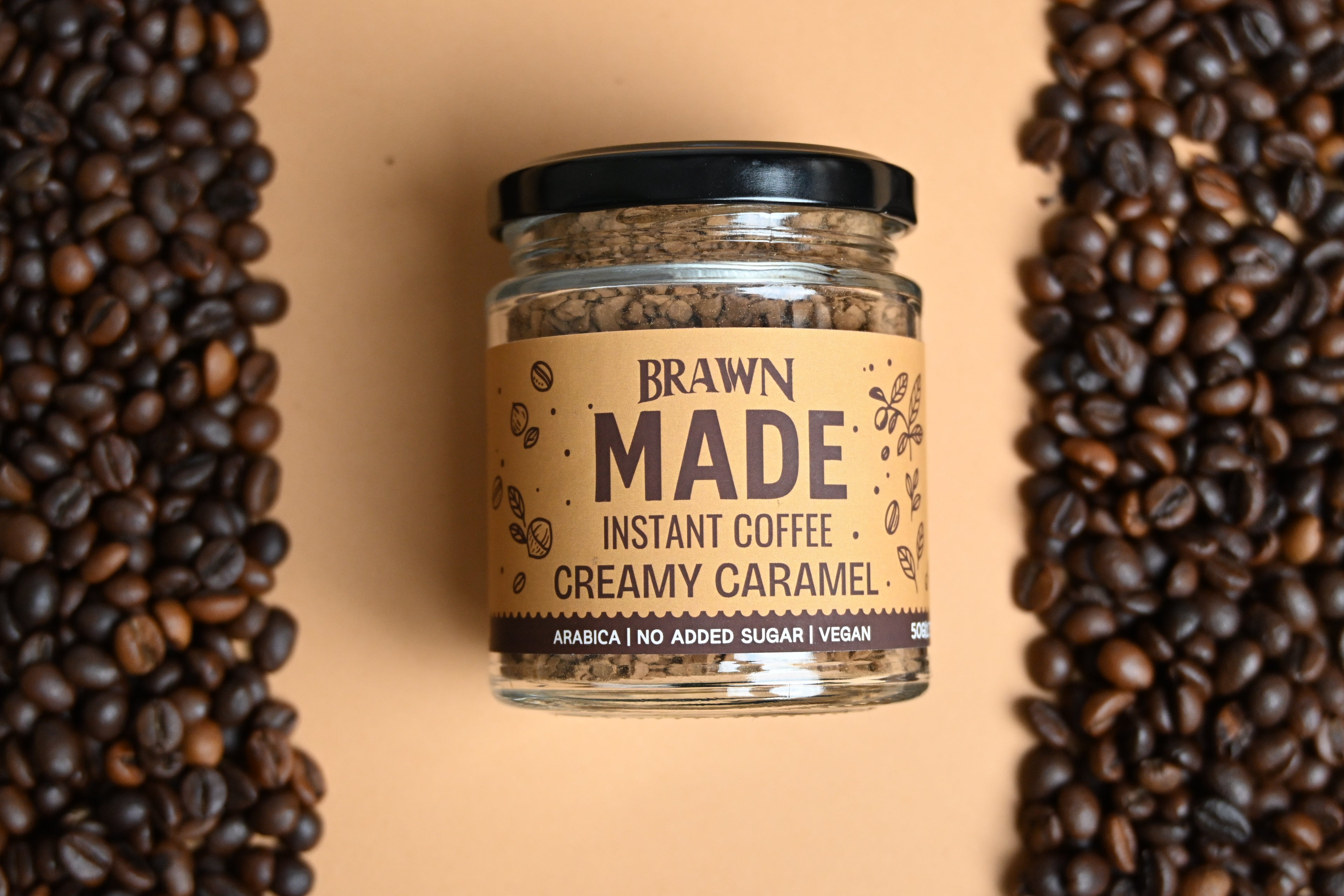 Creamy Caramel Freeze-Dried Instant Coffee | Brawn